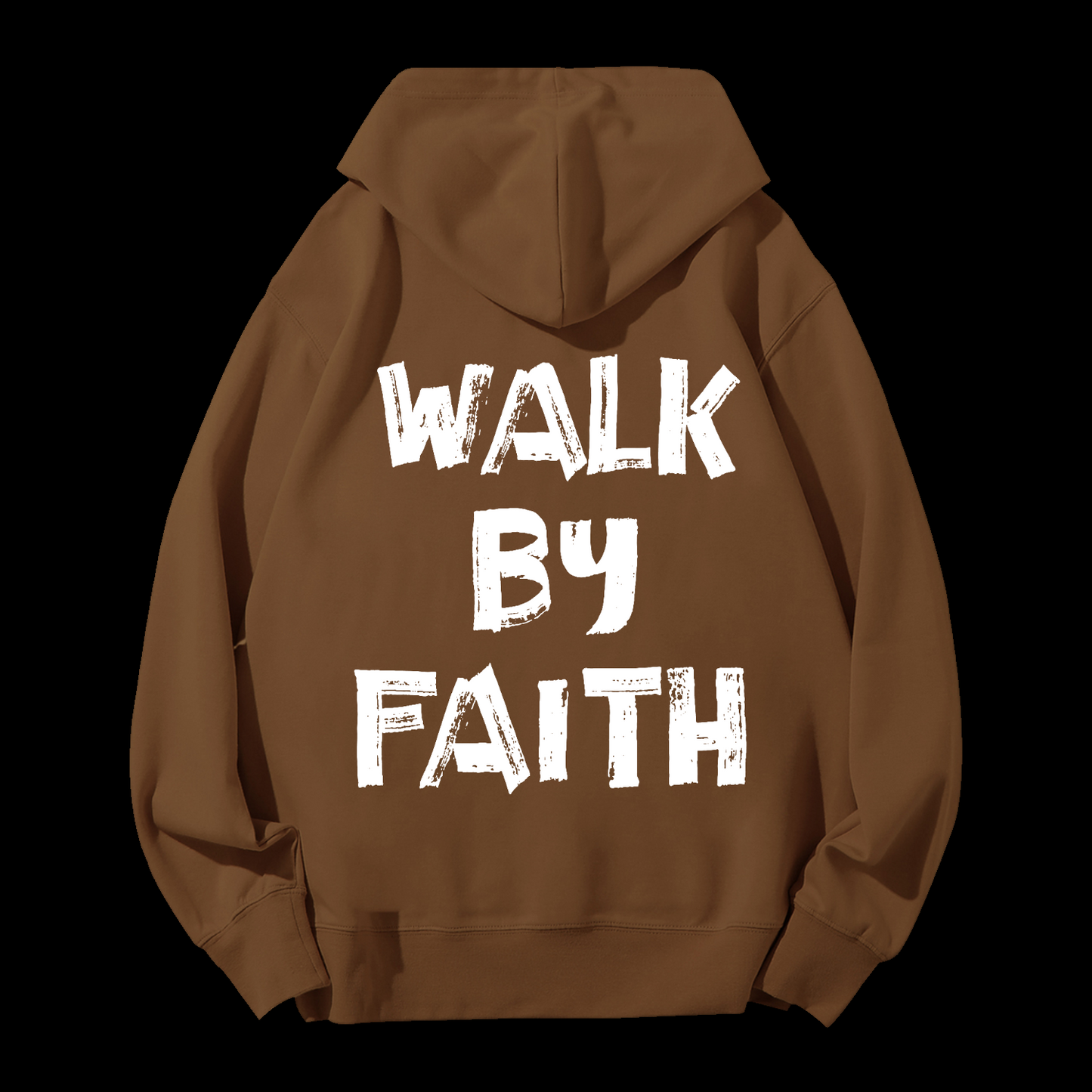 Walk By Faith Drawstring Hoodie