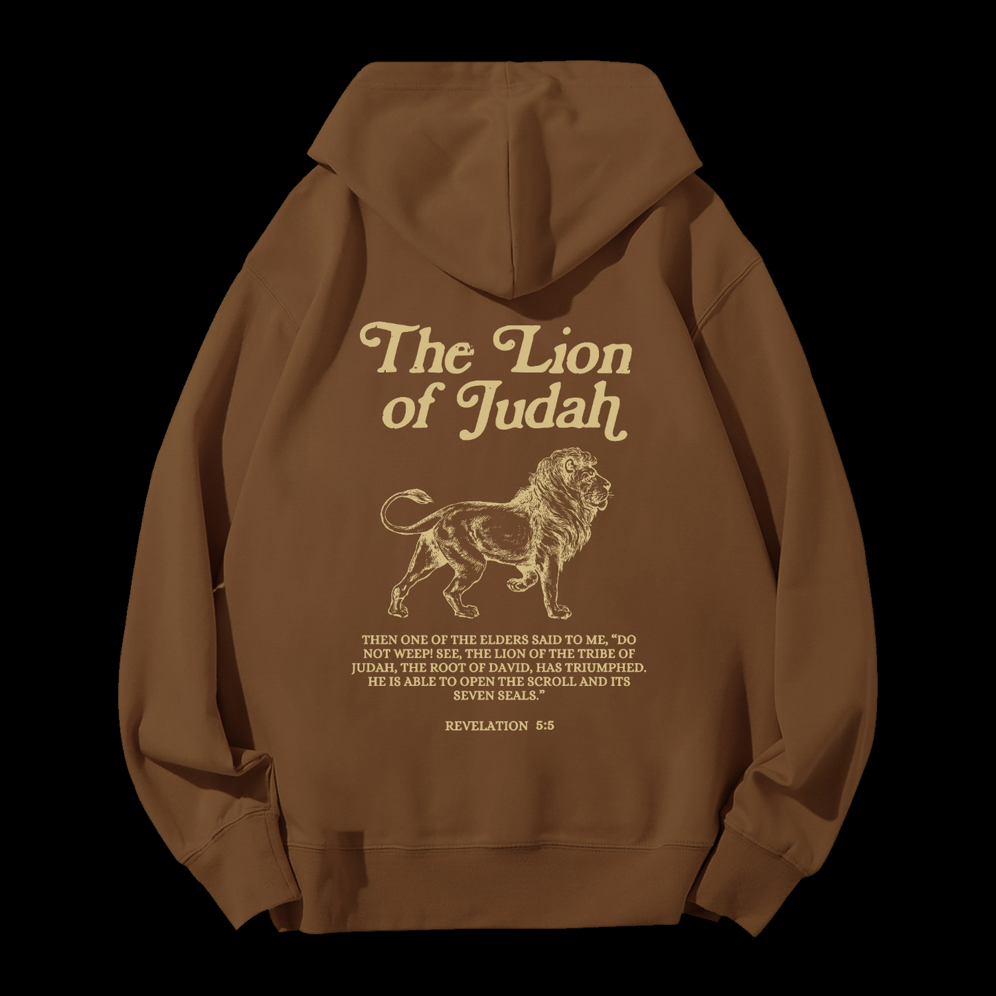 The Lion Of Judah Drawstring Hoodie