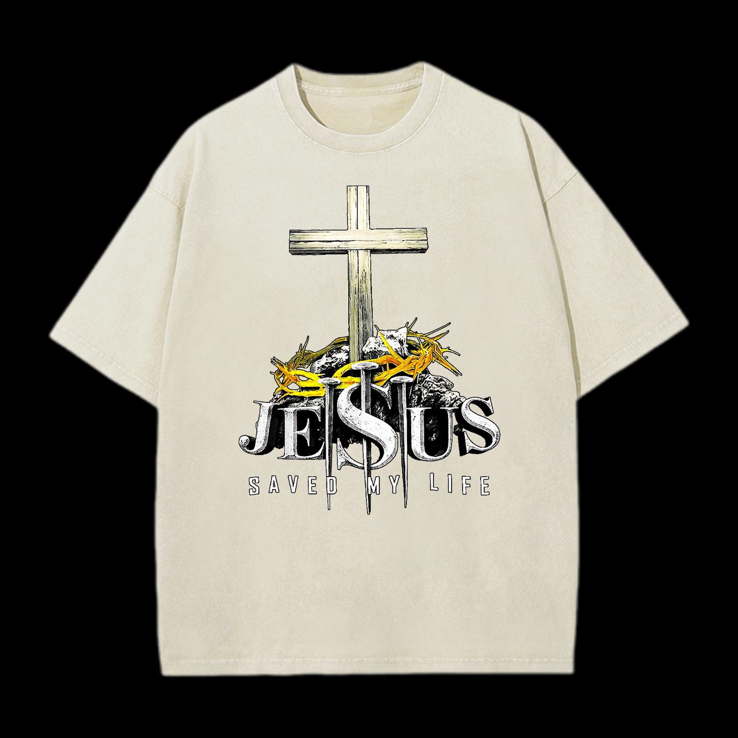 Saved My Life Washed T-Shirt