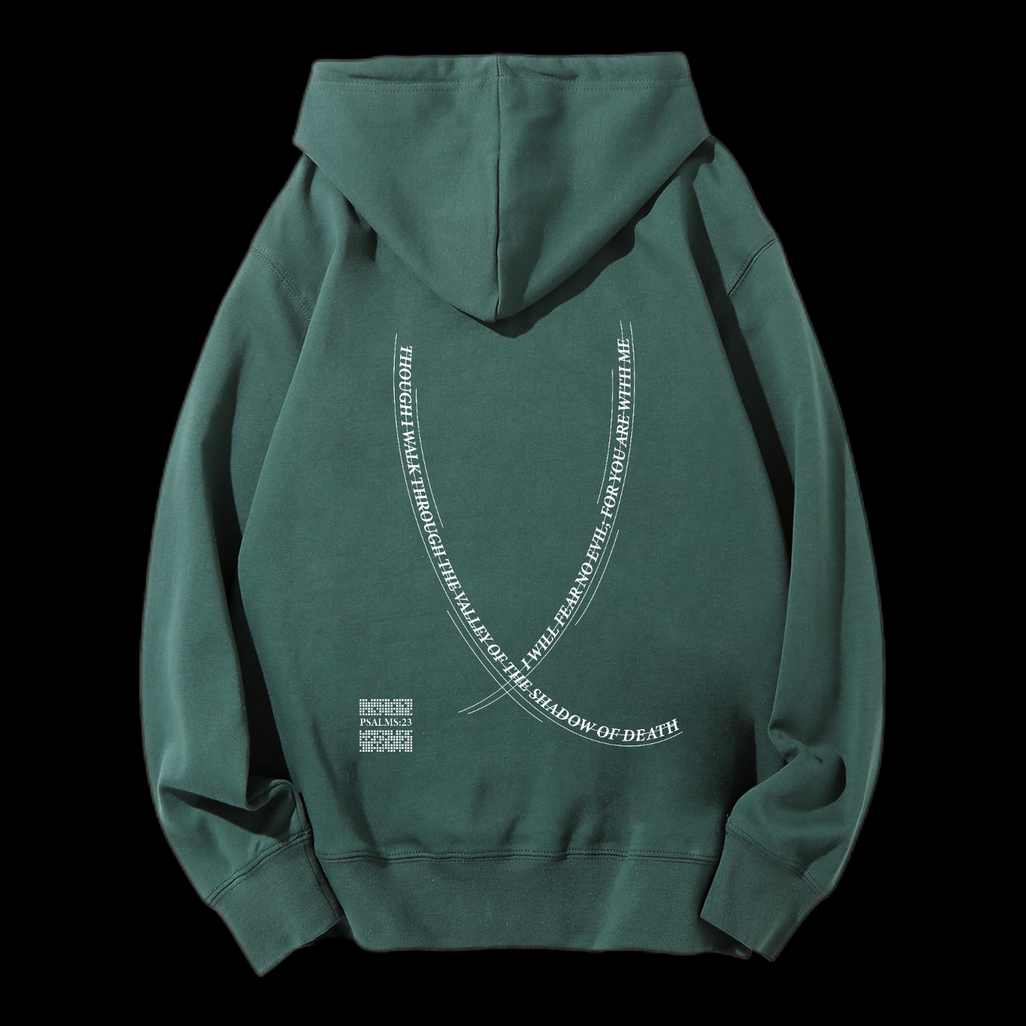 Psalms:23 Drawstring Hoodie