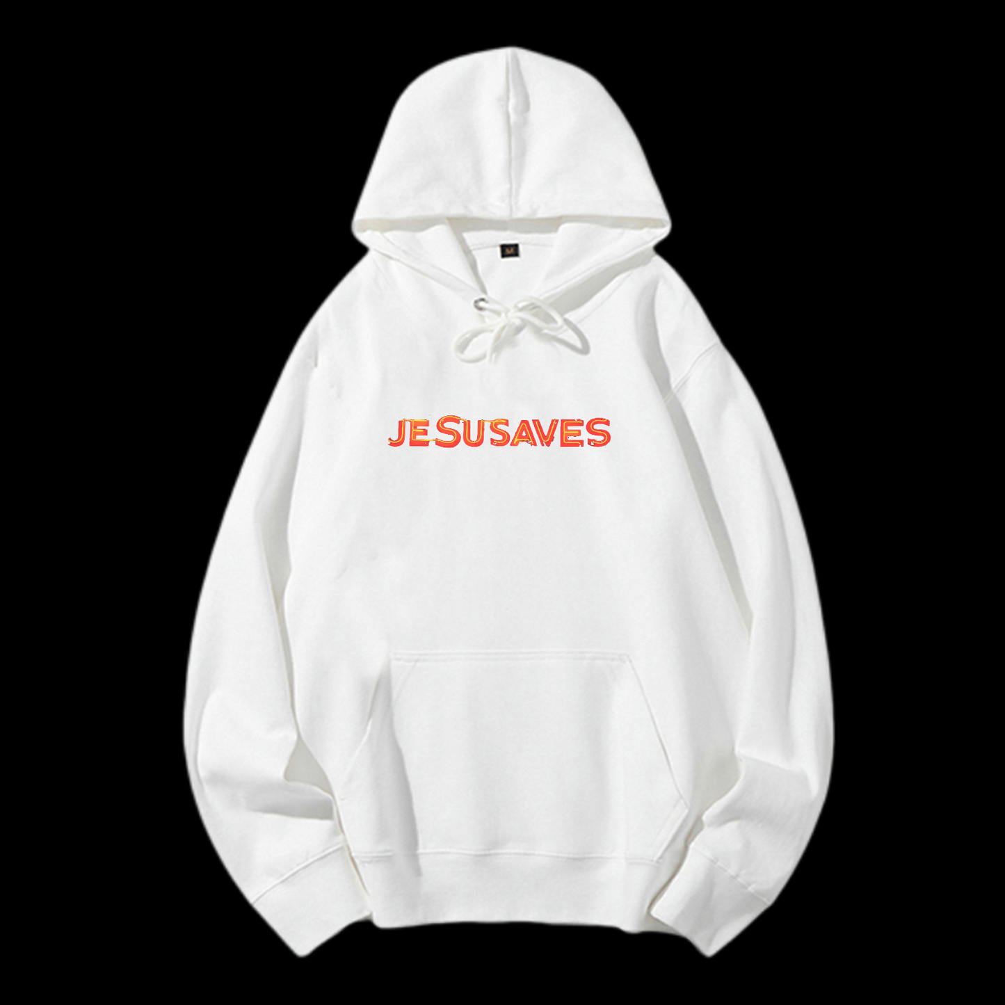 Jesus Saves Drawstring Hoodie
