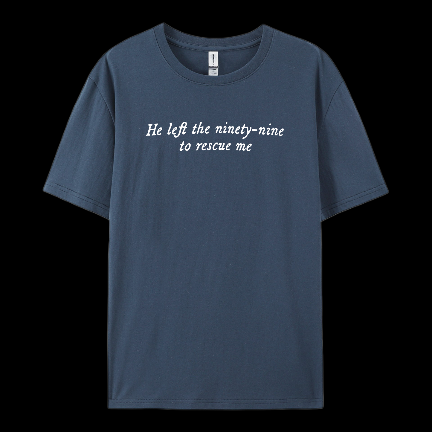 The Parable Of The Lost Sheep Cotton T-Shirt