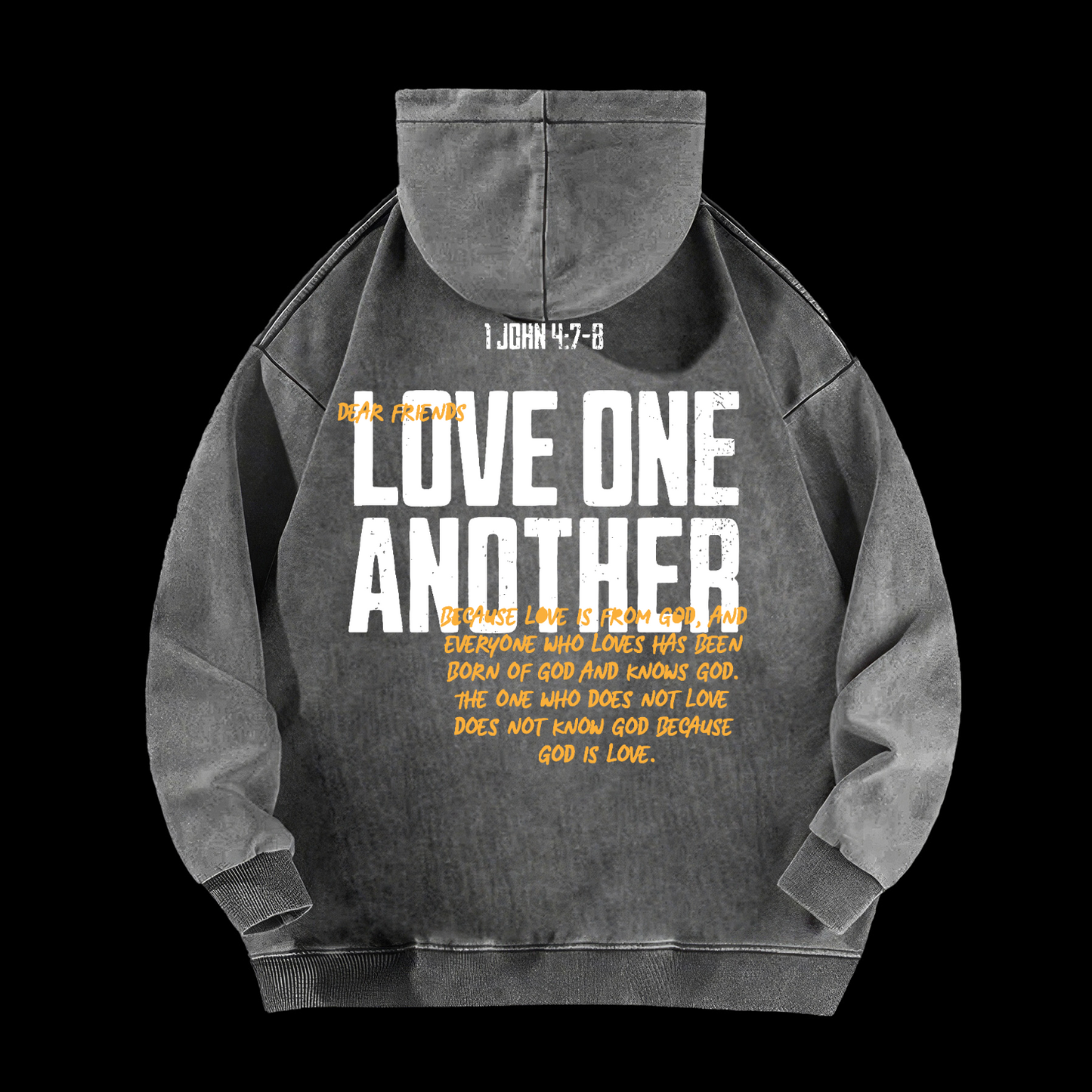 Love One Another Washed Hoodie