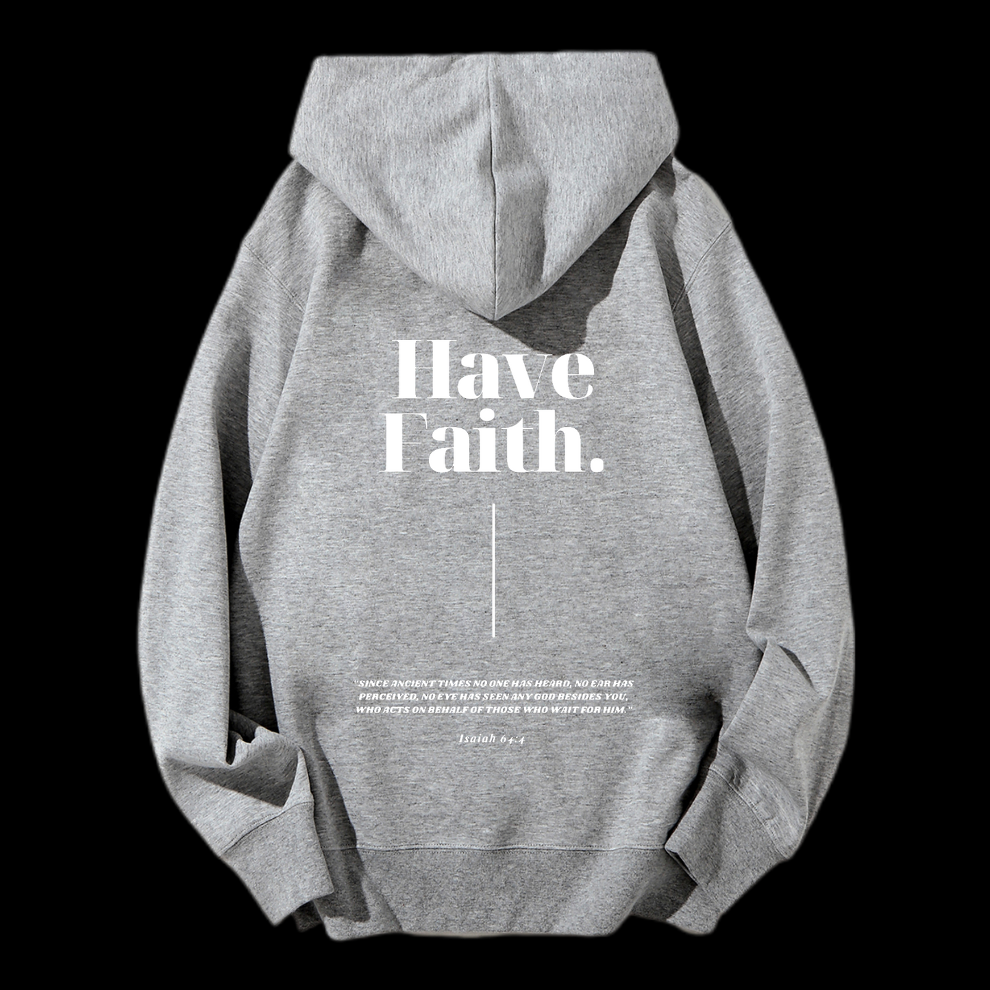 Have Faith Drawstring Hoodie