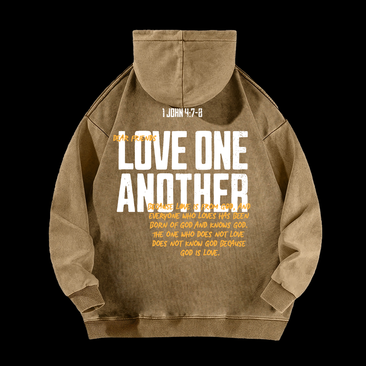 Love One Another Washed Hoodie