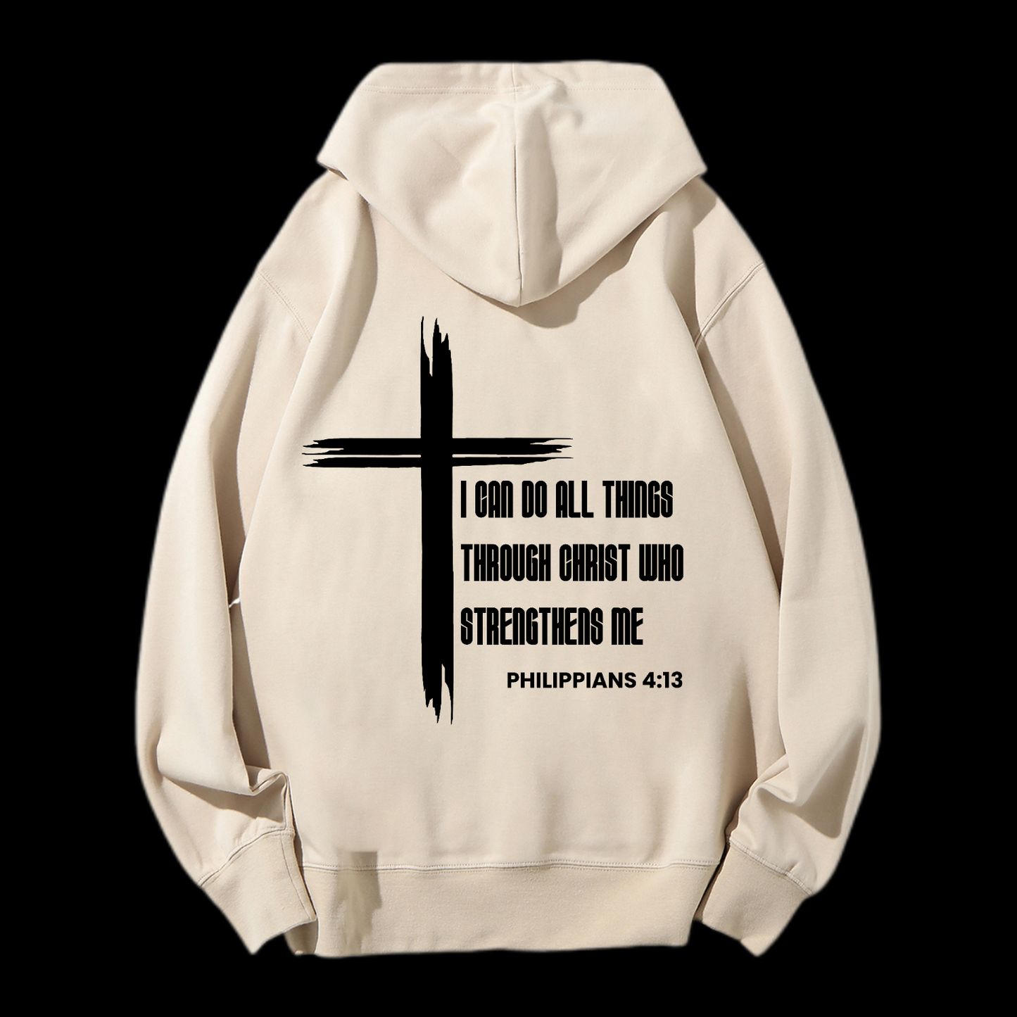 I Can Do All Things Drawstring Hoodie