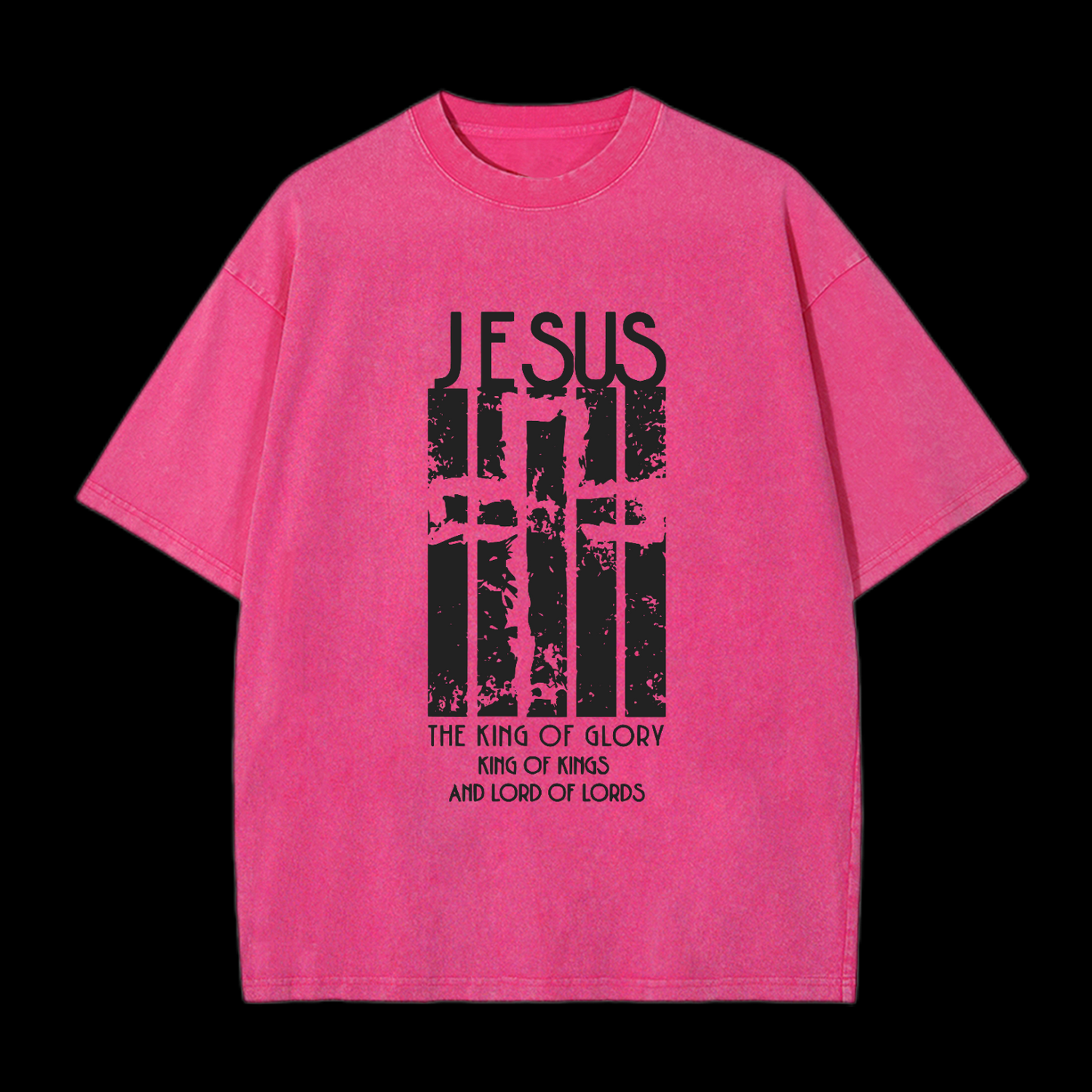 Jesus The King Of Glory Washed T-Shirt