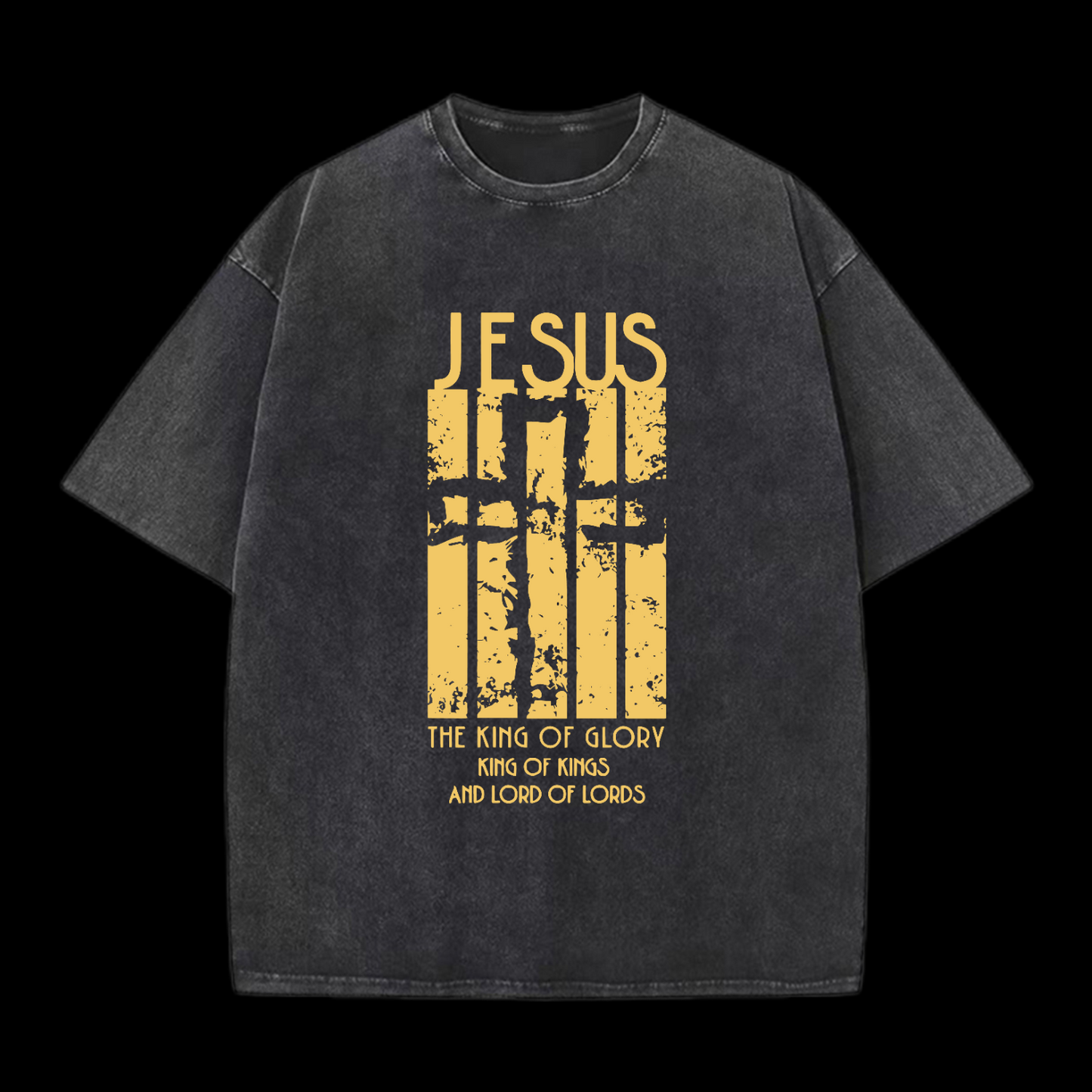 Jesus The King Of Glory Washed T-Shirt