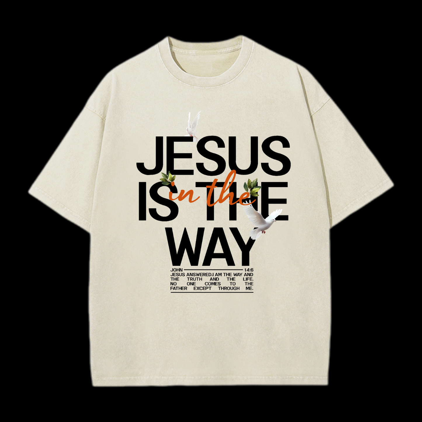 Jesus Is In The Way Washed T-Shirt