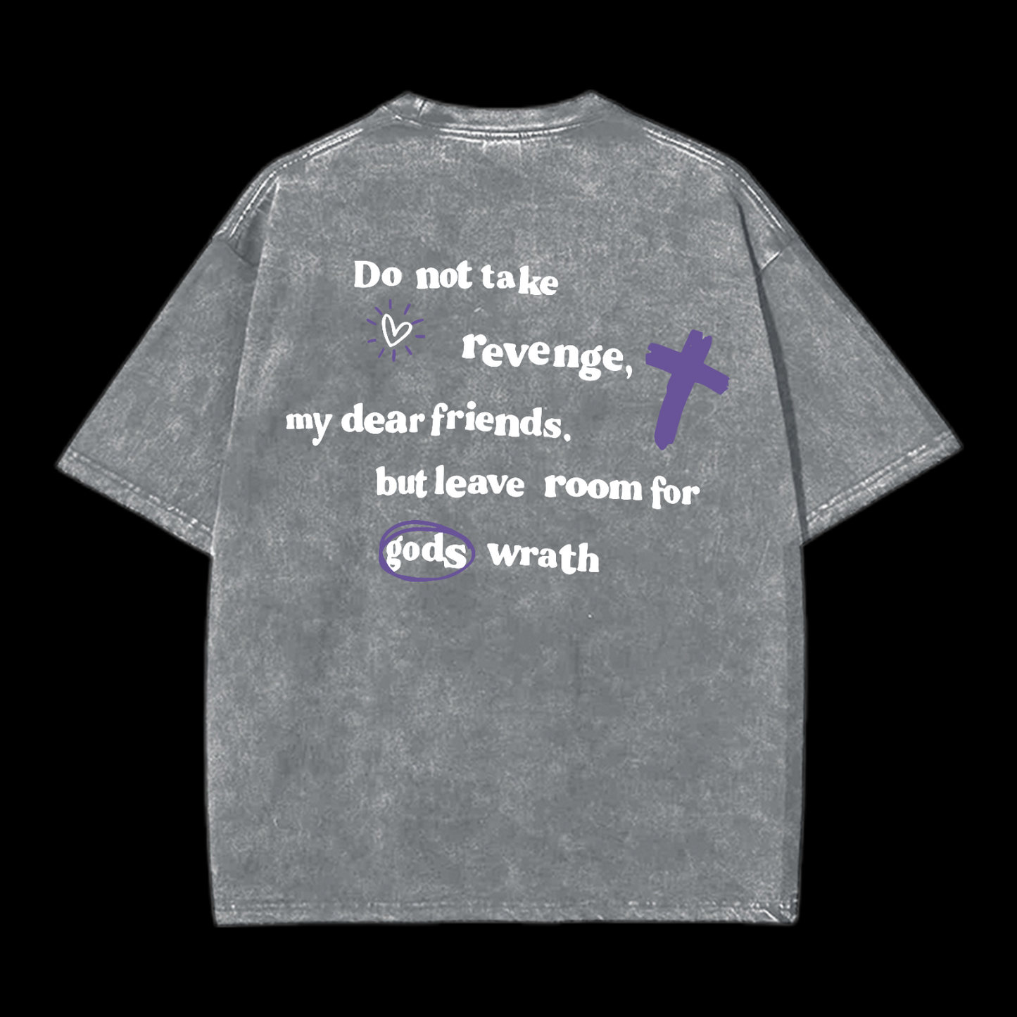 Romans 12:19 Washed T-Shirt