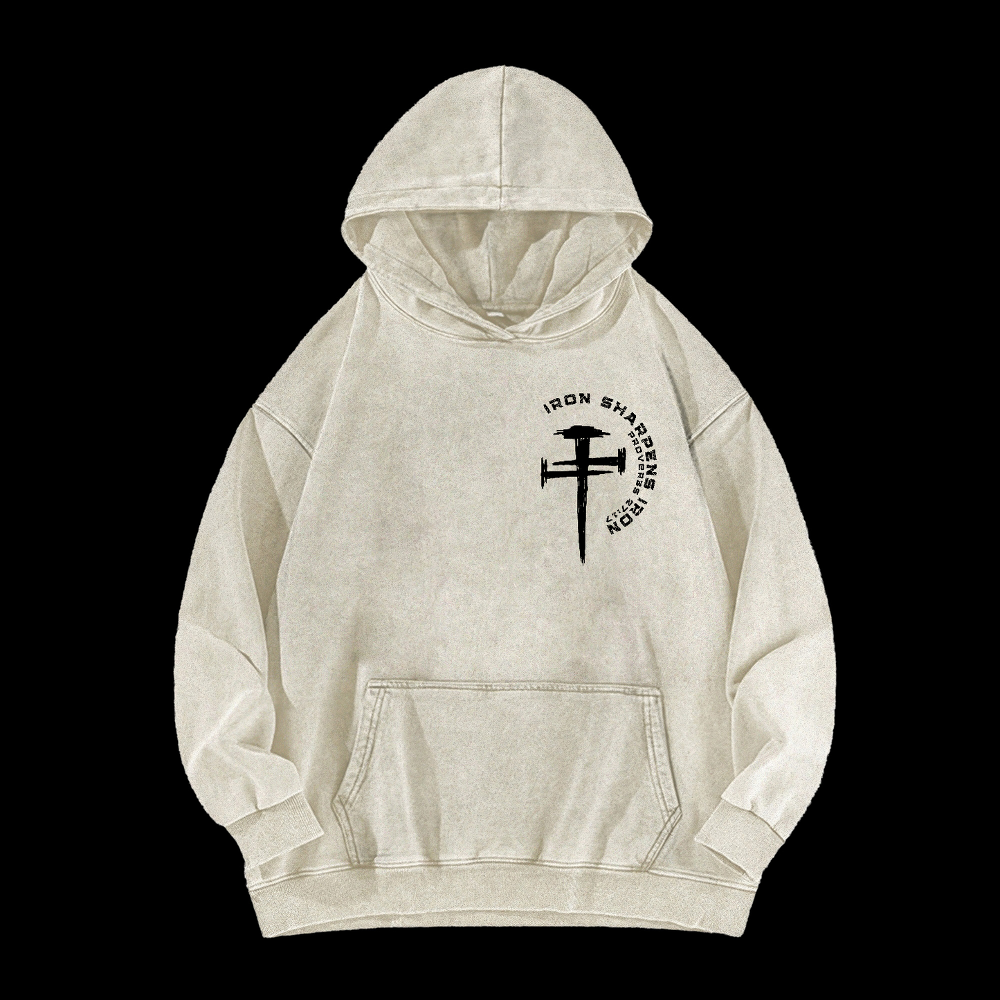 Iron Sharpens Iron Washed Hoodie