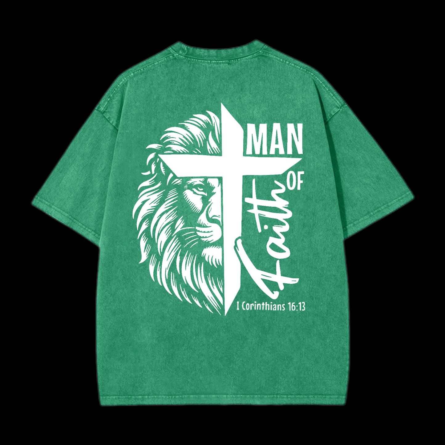 Faith Of Man Washed T-Shirt