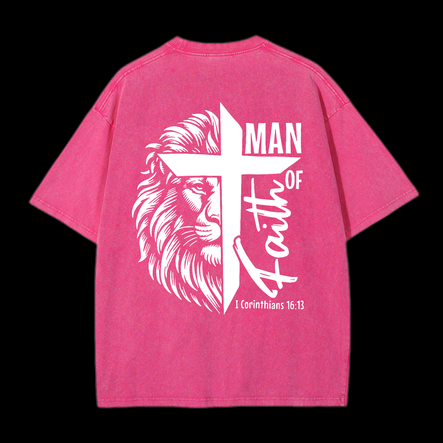 Faith Of Man Washed T-Shirt