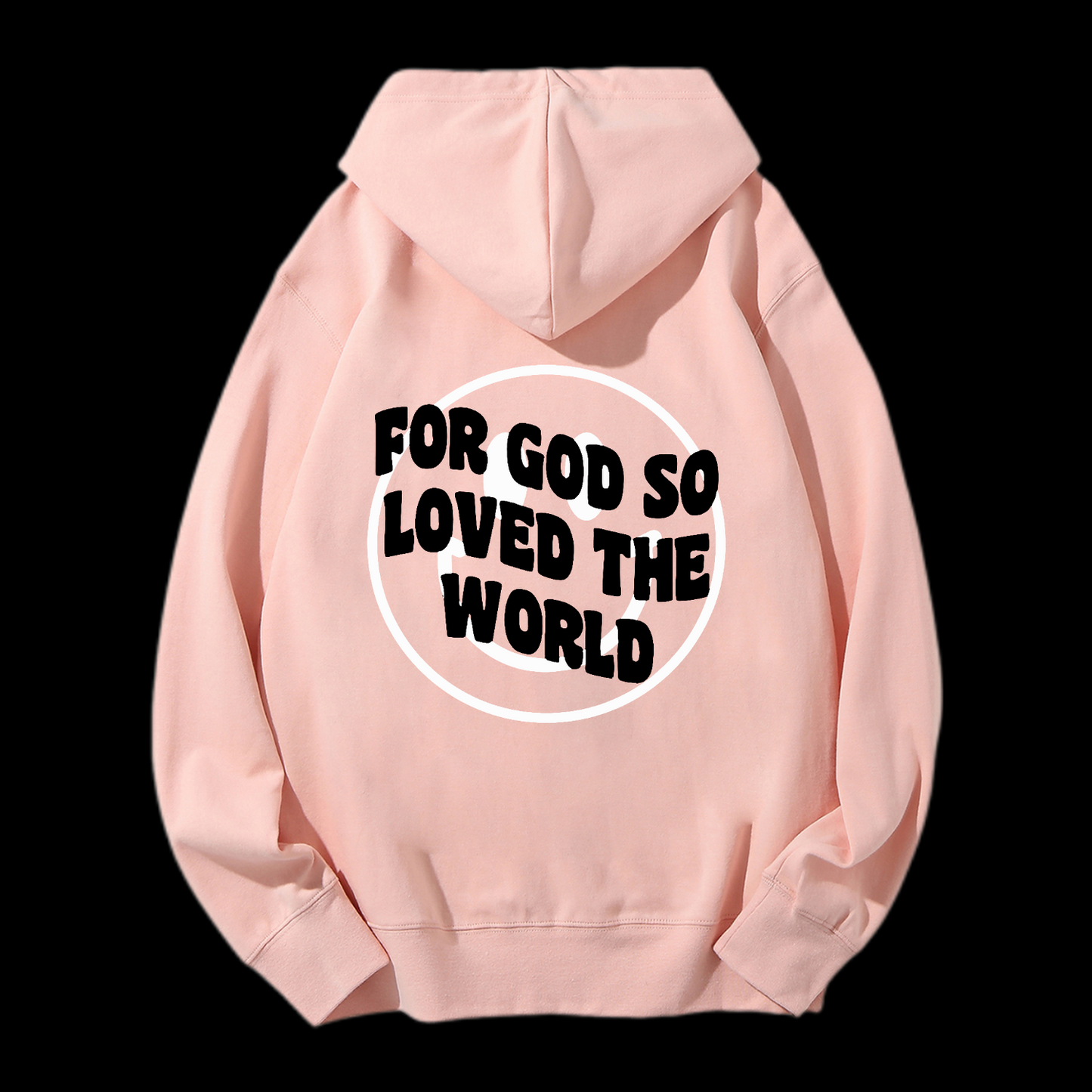 For God So Loved The World Drawstring Hoodie
