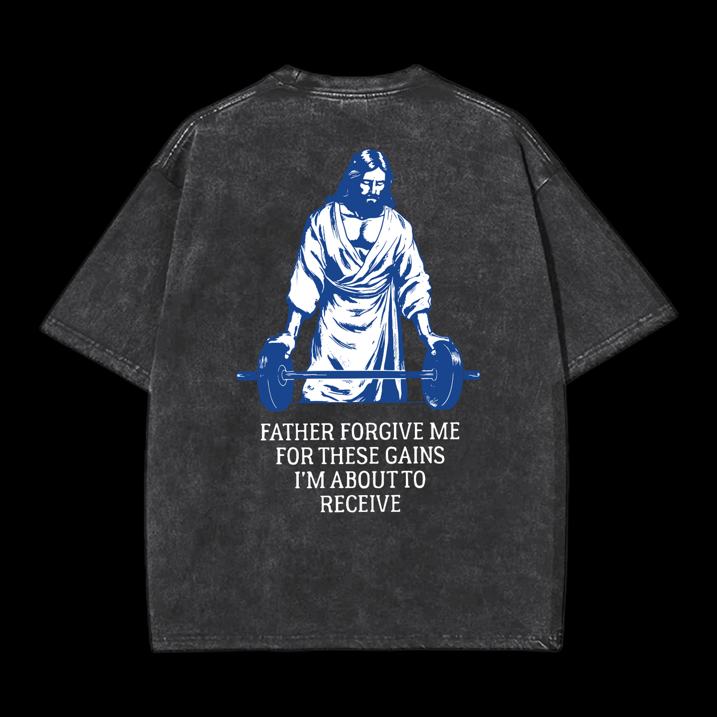 Father Forgiven Me Washed T-Shirt