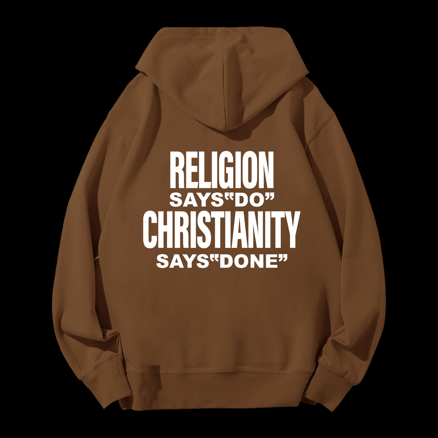 Says Done Drawstring Hoodie