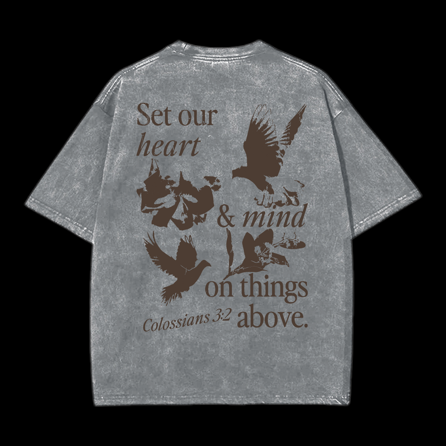 Set Our Heart Washed T-Shirt