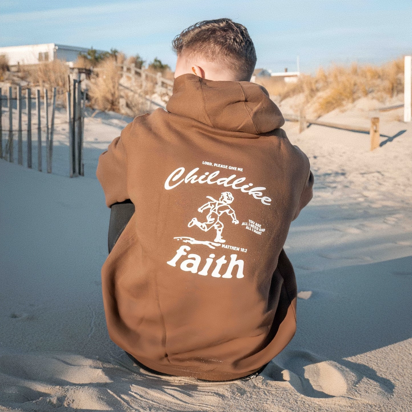 Childlike Drawstring Hoodie