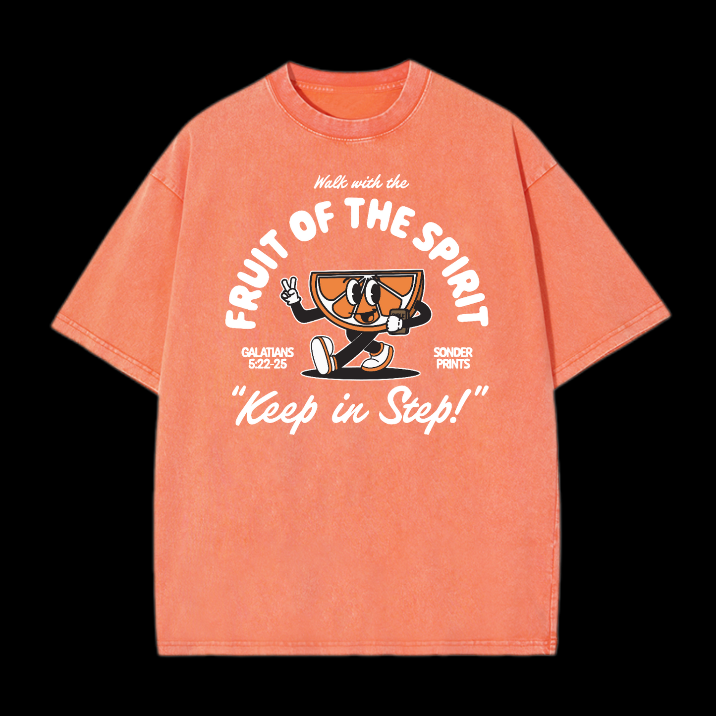 Keep In Step Washed T-Shirt