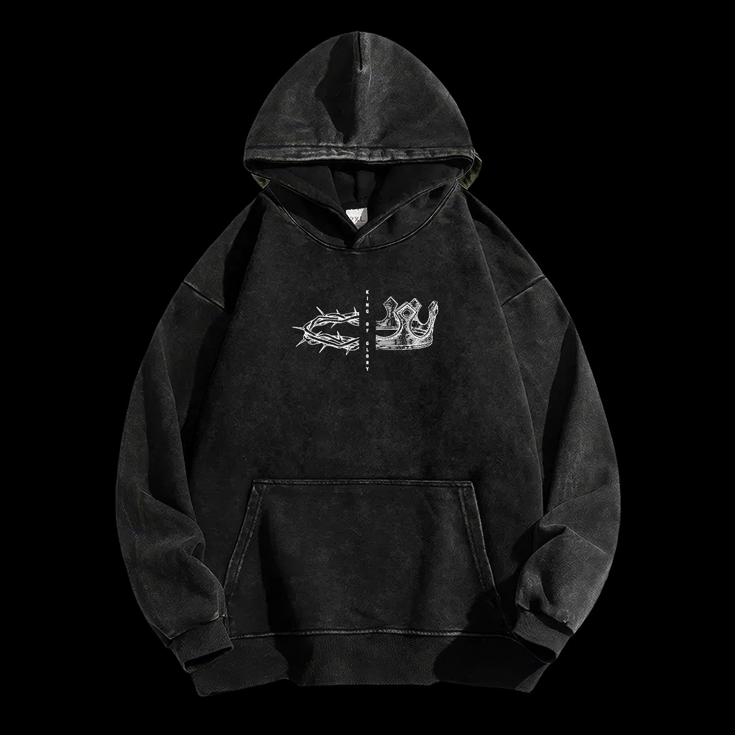 King Of Glory Washed Hoodie