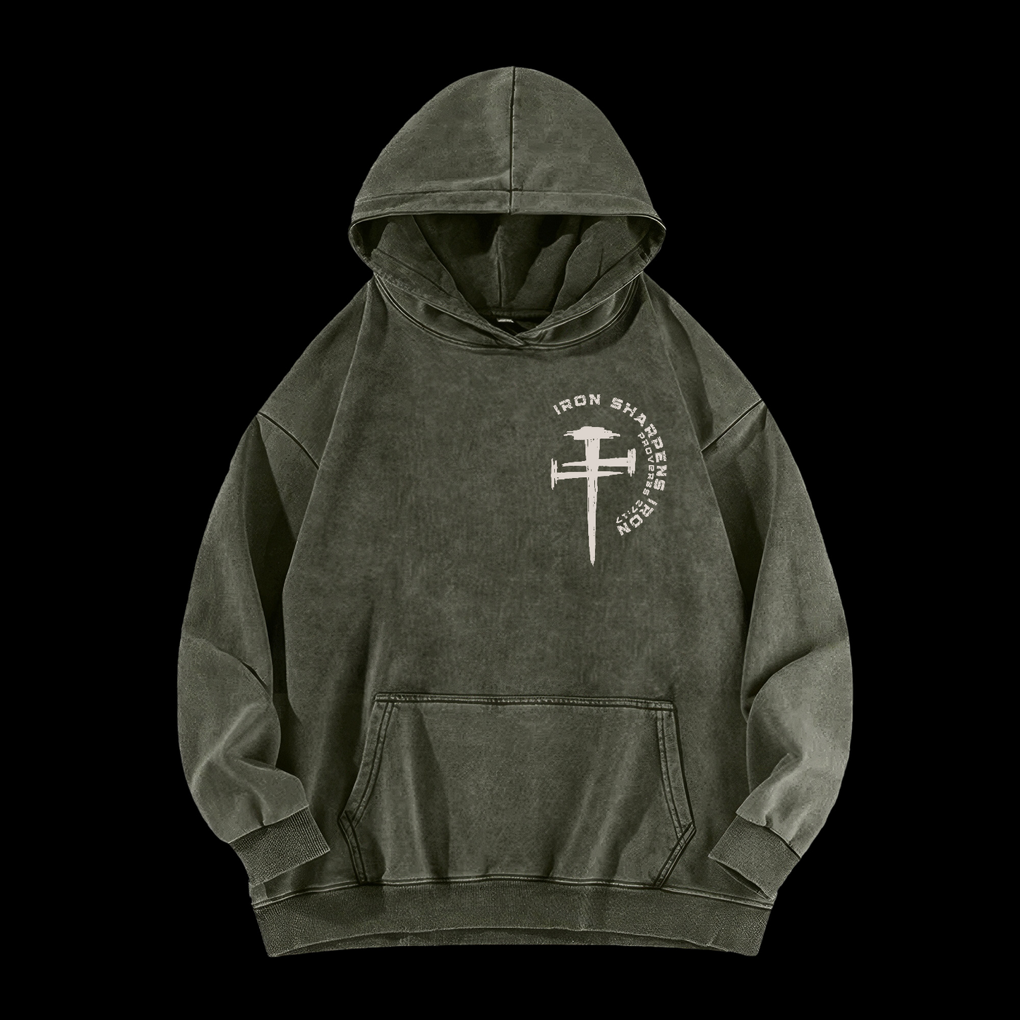 Iron Sharpens Iron Washed Hoodie