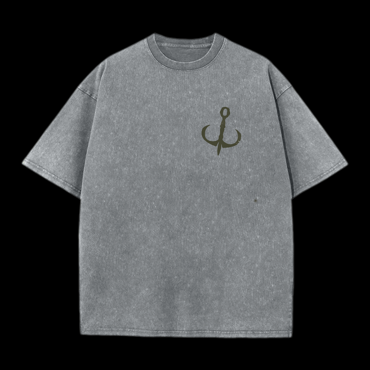 Jesus Made Me A Fisher Of Man Washed T-Shirt