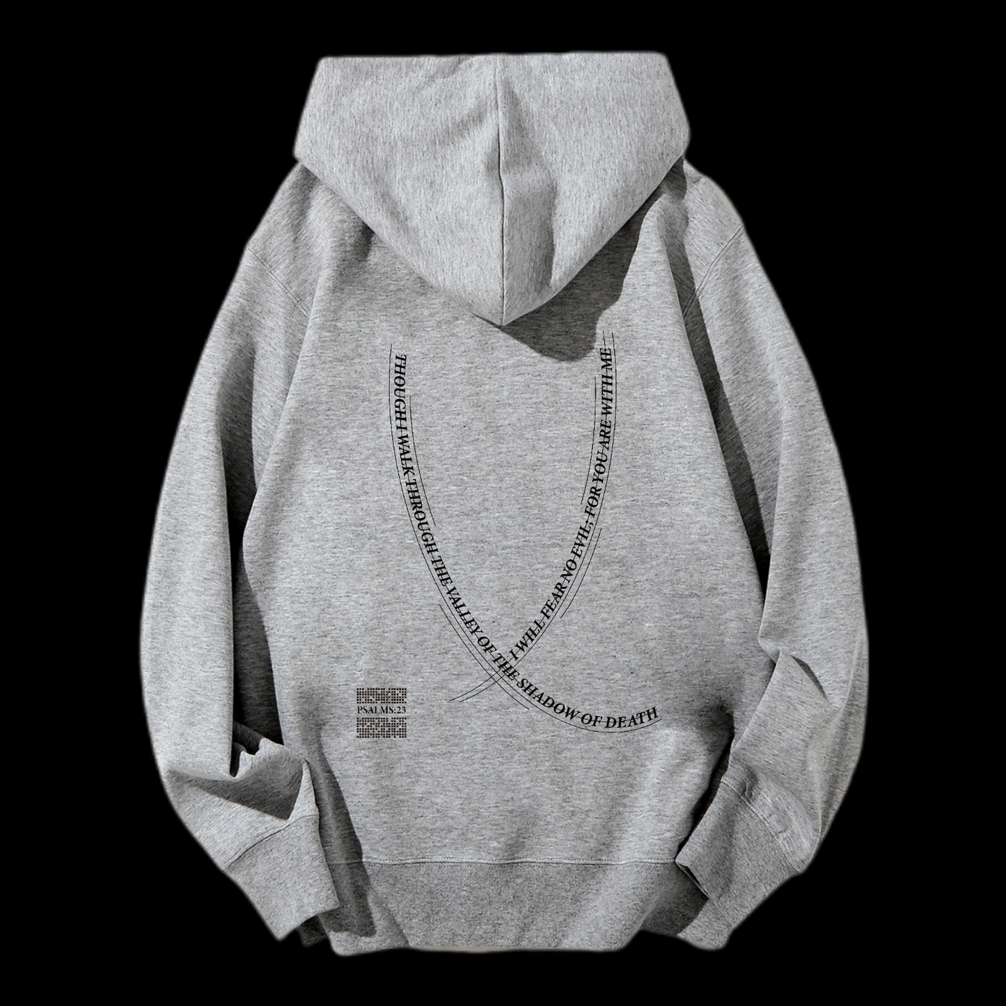 Psalms:23 Drawstring Hoodie