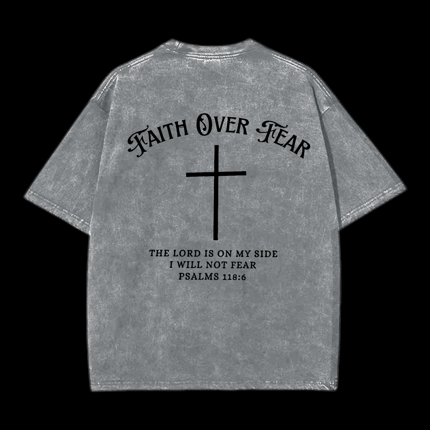 Faith Over Fear Washed T-Shirt