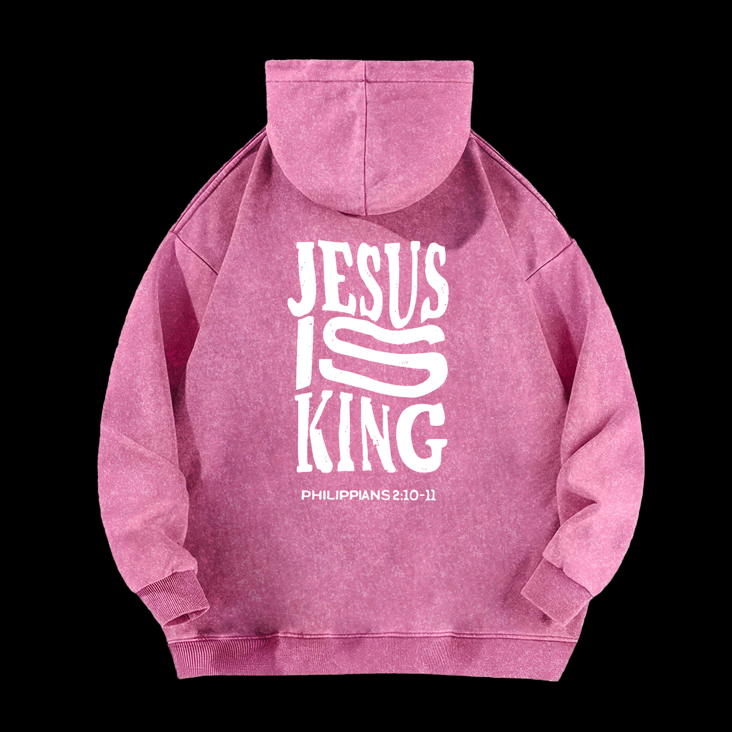 Jesus Is King Washed Hoodie