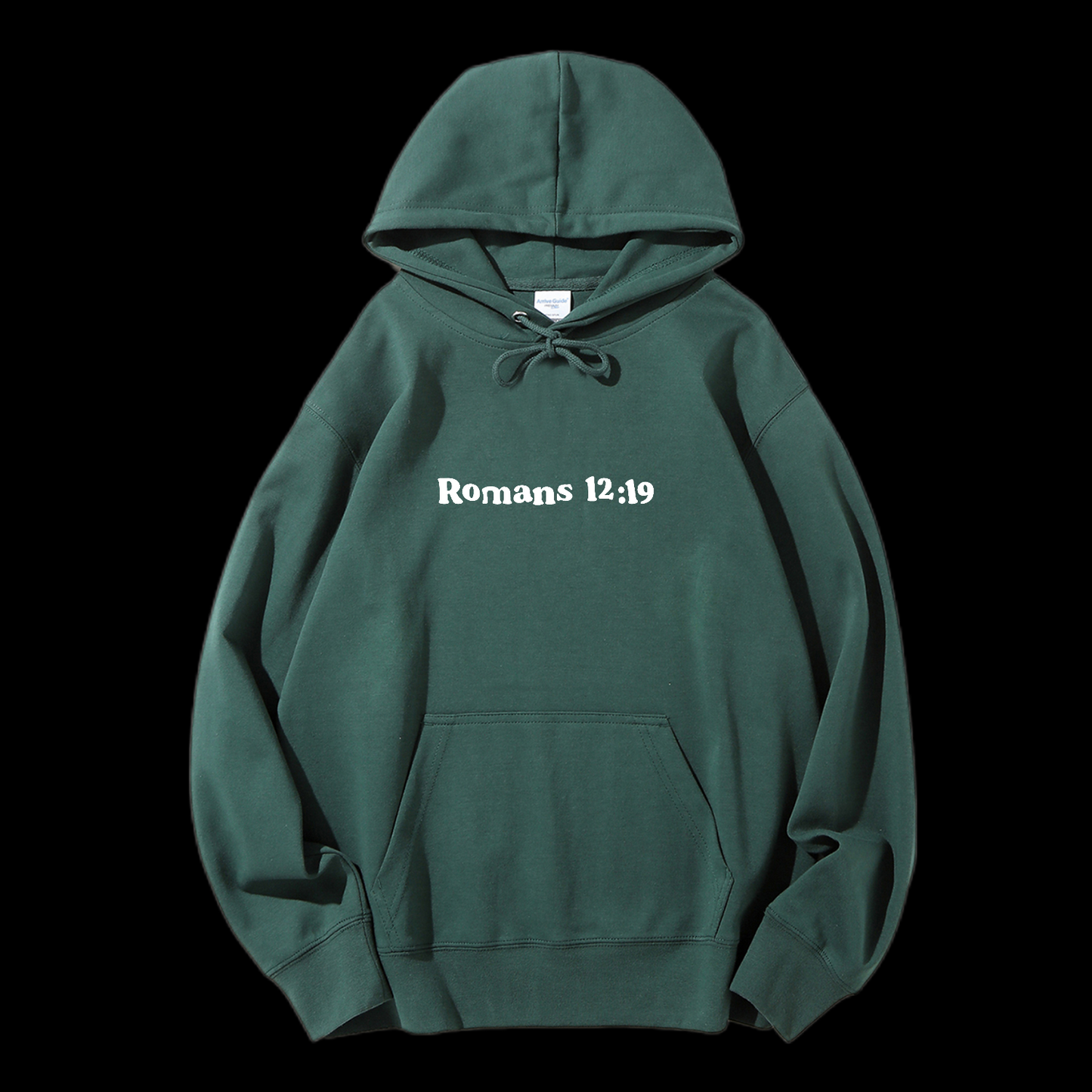 Romans 12:19 Drawstring Hoodie