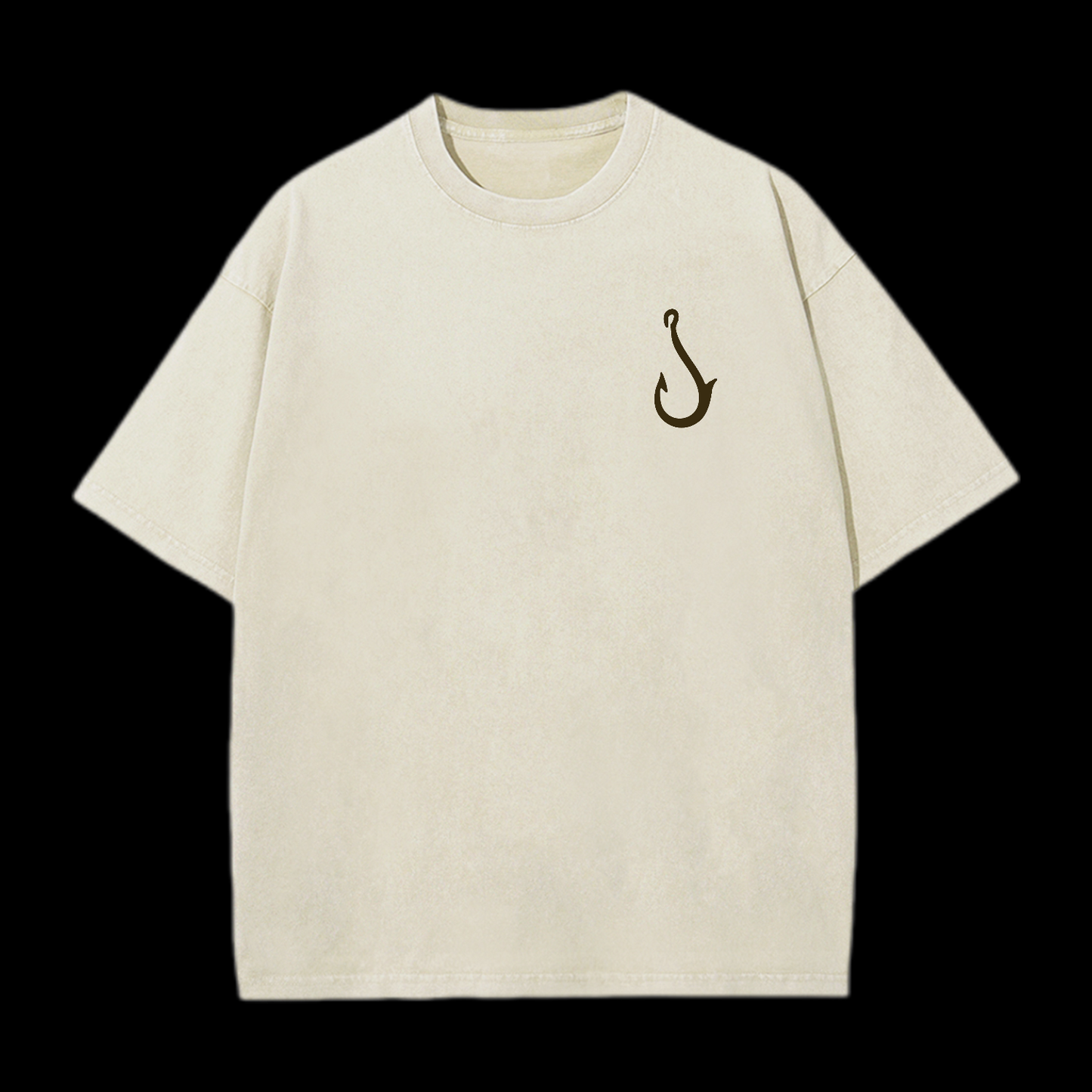 Jesus Made Me A Fisher Of Men Washed T-Shirt