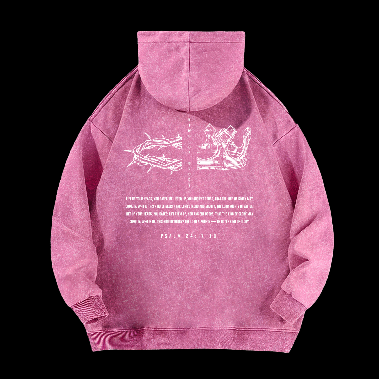 King Of Glory Washed Hoodie