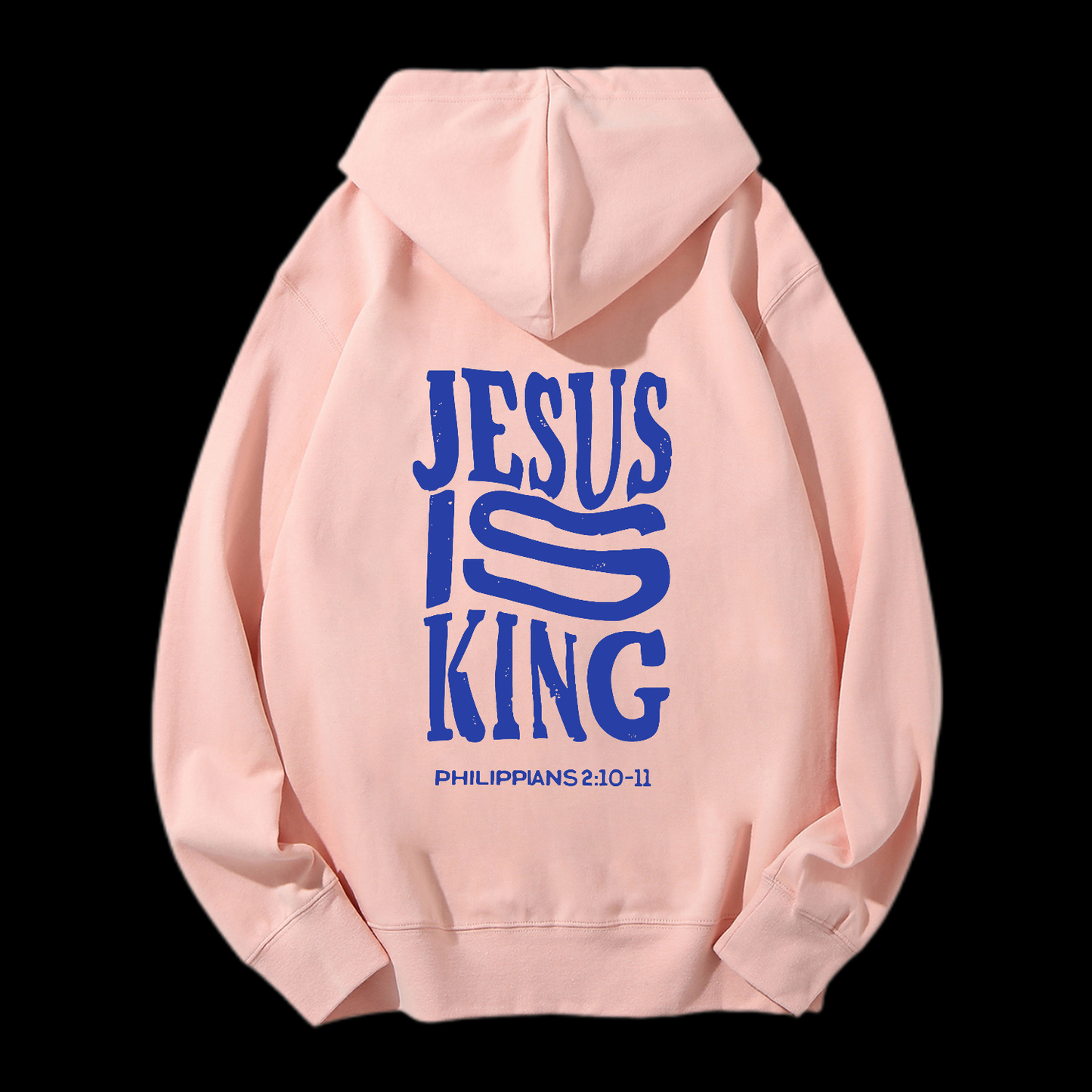 Jesus Is King Drawstring Hoodie