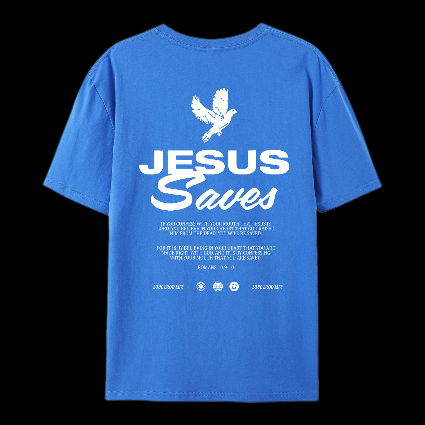 Jesus Saves Cotton T-Shirt