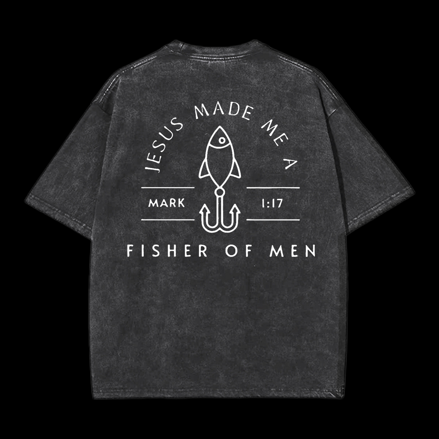 Fisher of Men Washed T-Shirt