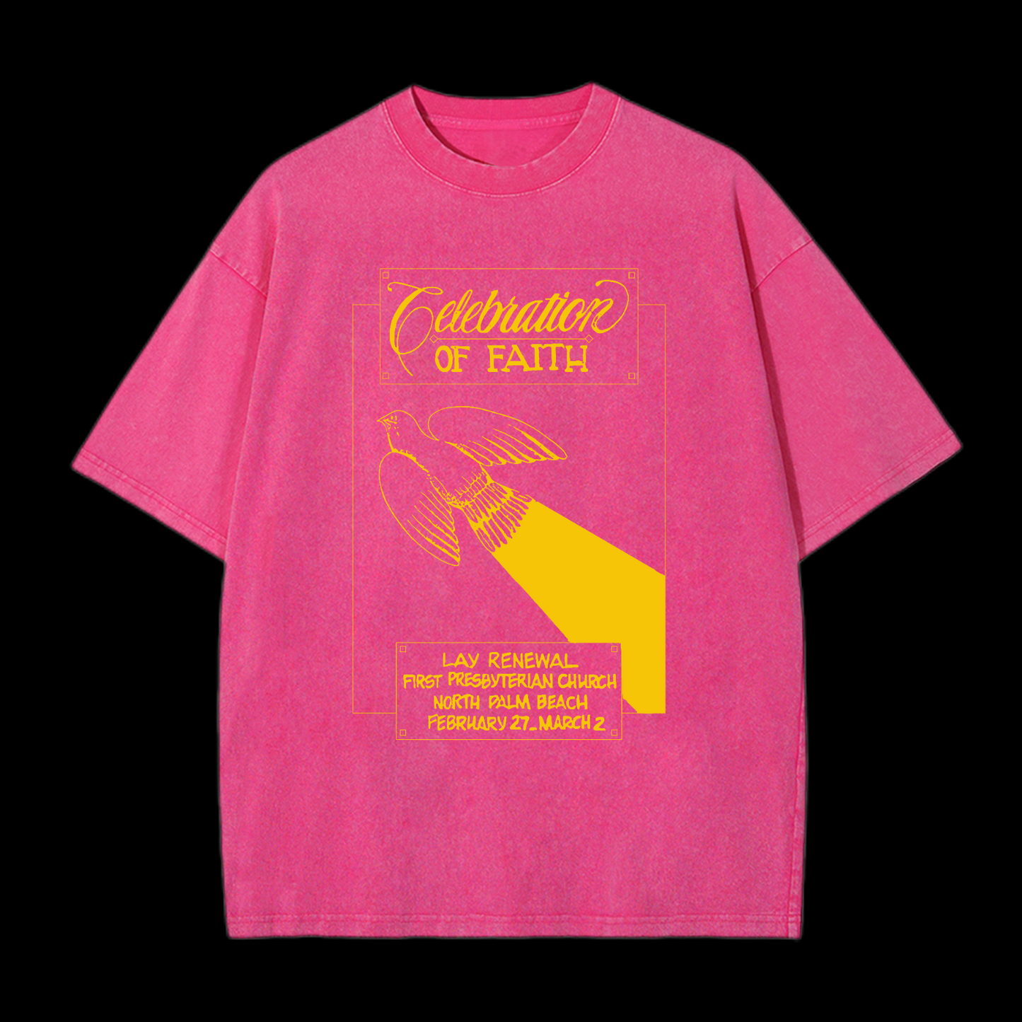 Celebration Of Faith Washed T-Shirt