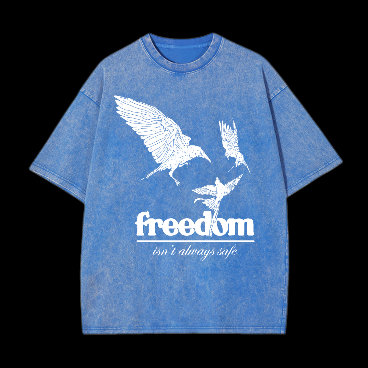 Freedom Isn't Always Safe Washed T-Shirt