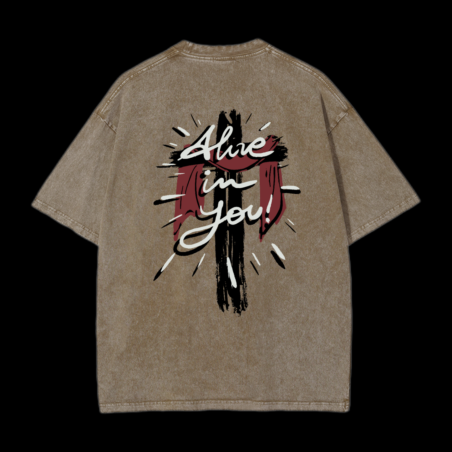Alive In You Washed T-Shirt