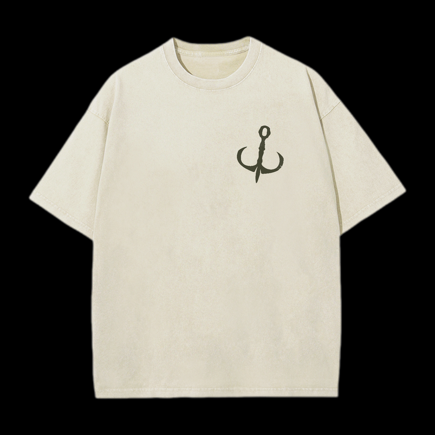 Jesus Made Me A Fisher Of Man Washed T-Shirt