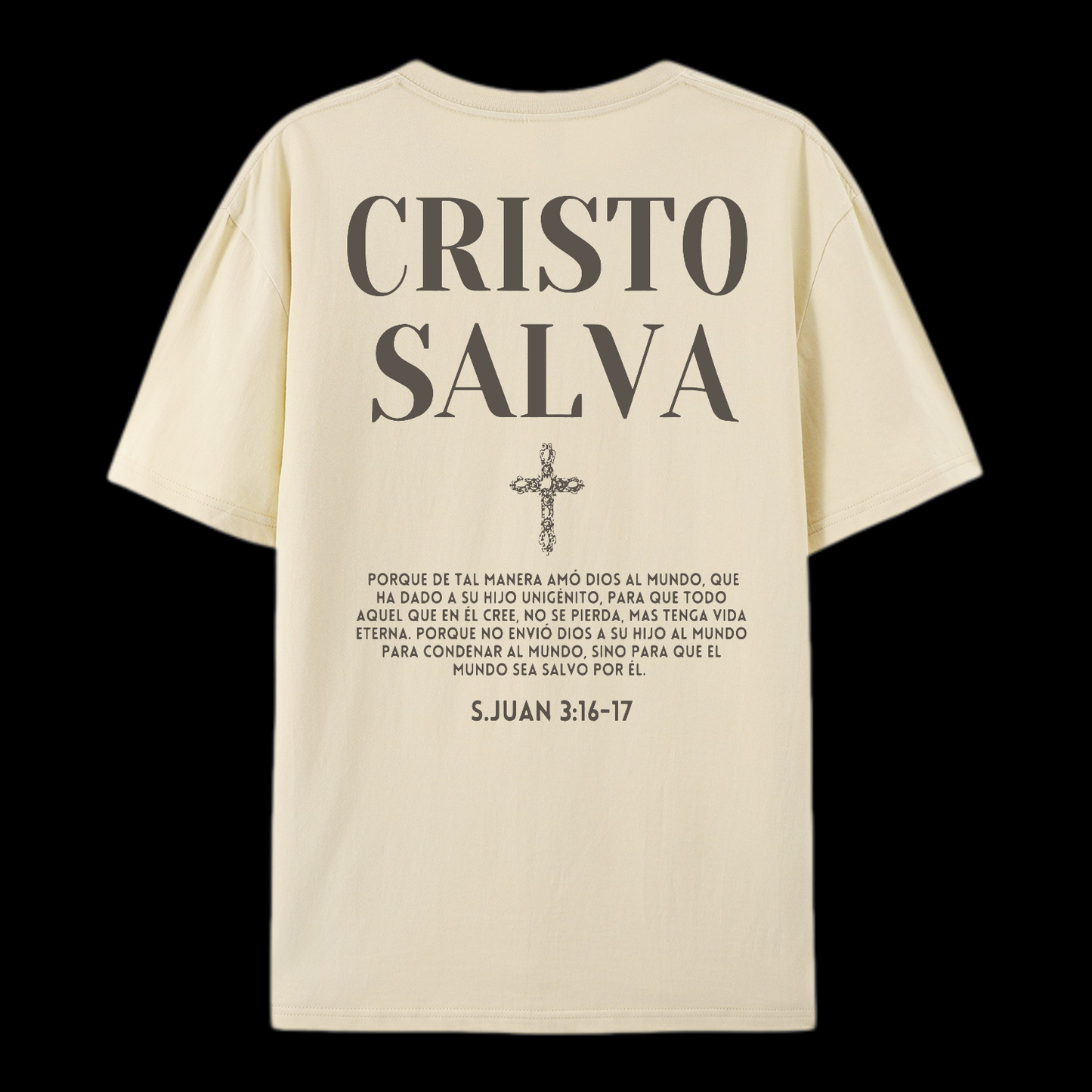 Cristo Salva Cotton T-Shirt