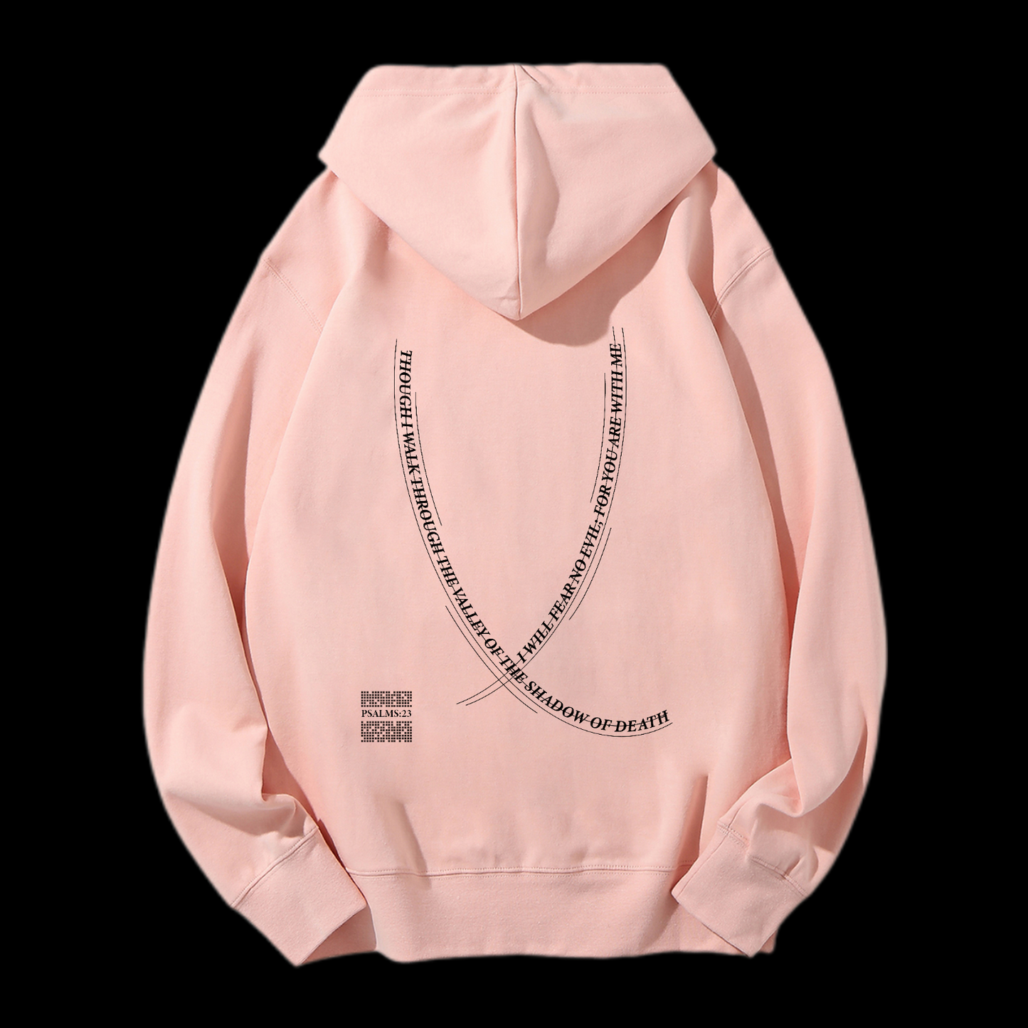 Psalms:23 Drawstring Hoodie