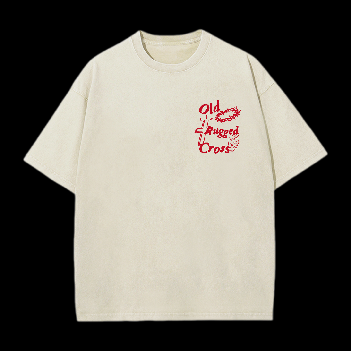 Old Rugged Cross Washed T-Shirt