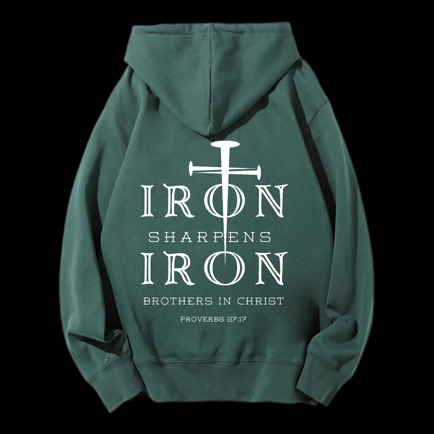 Iron Sharpens Iron Drawstring Hoodie