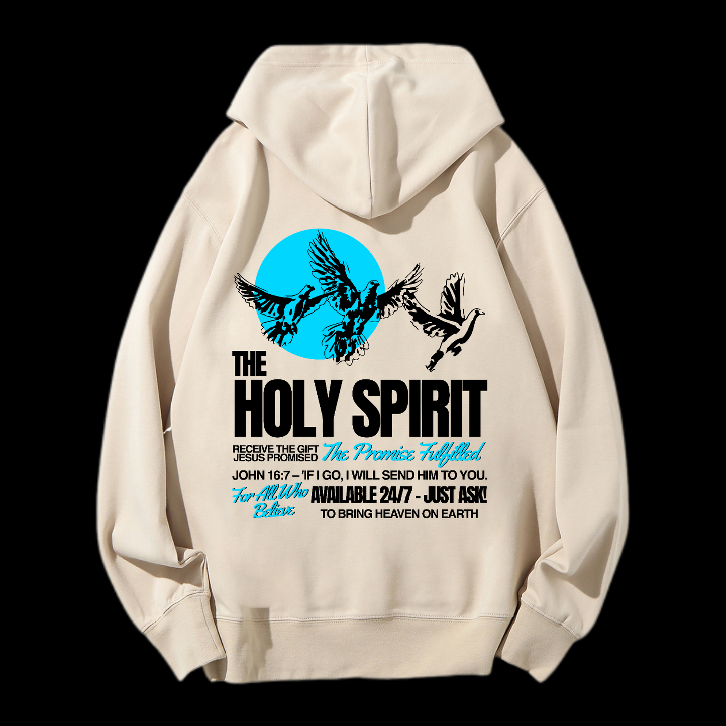 The Holy Spirit Drawstring Hoodie