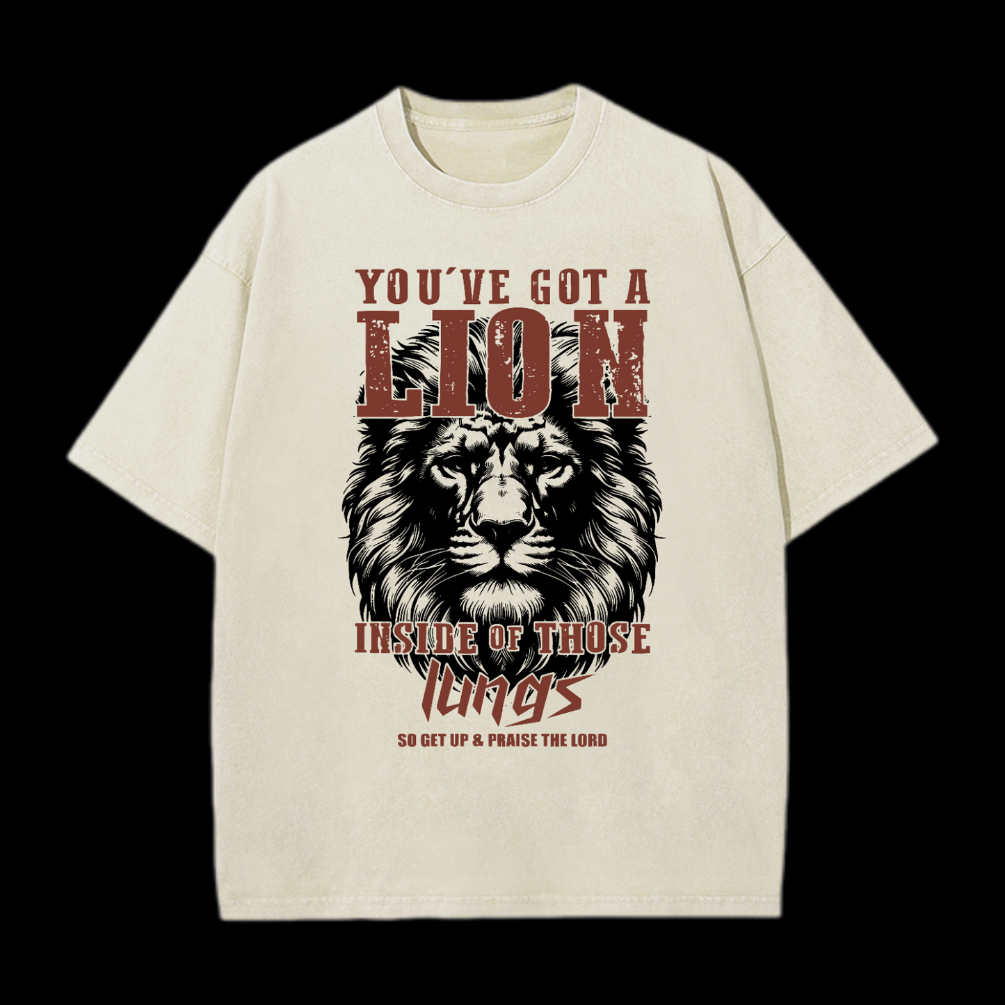 You've Got A Lion Washed T-Shirt