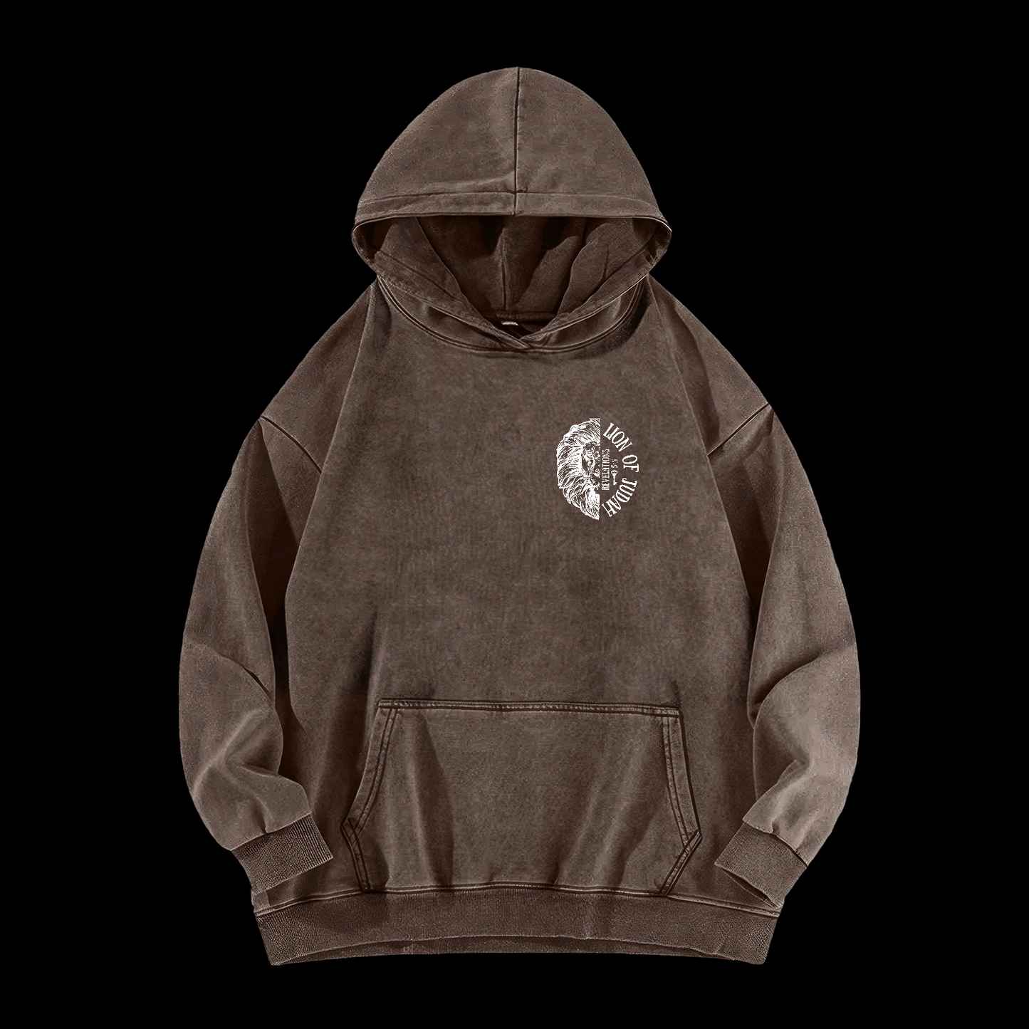 Lion Of Judah Washed Hoodie