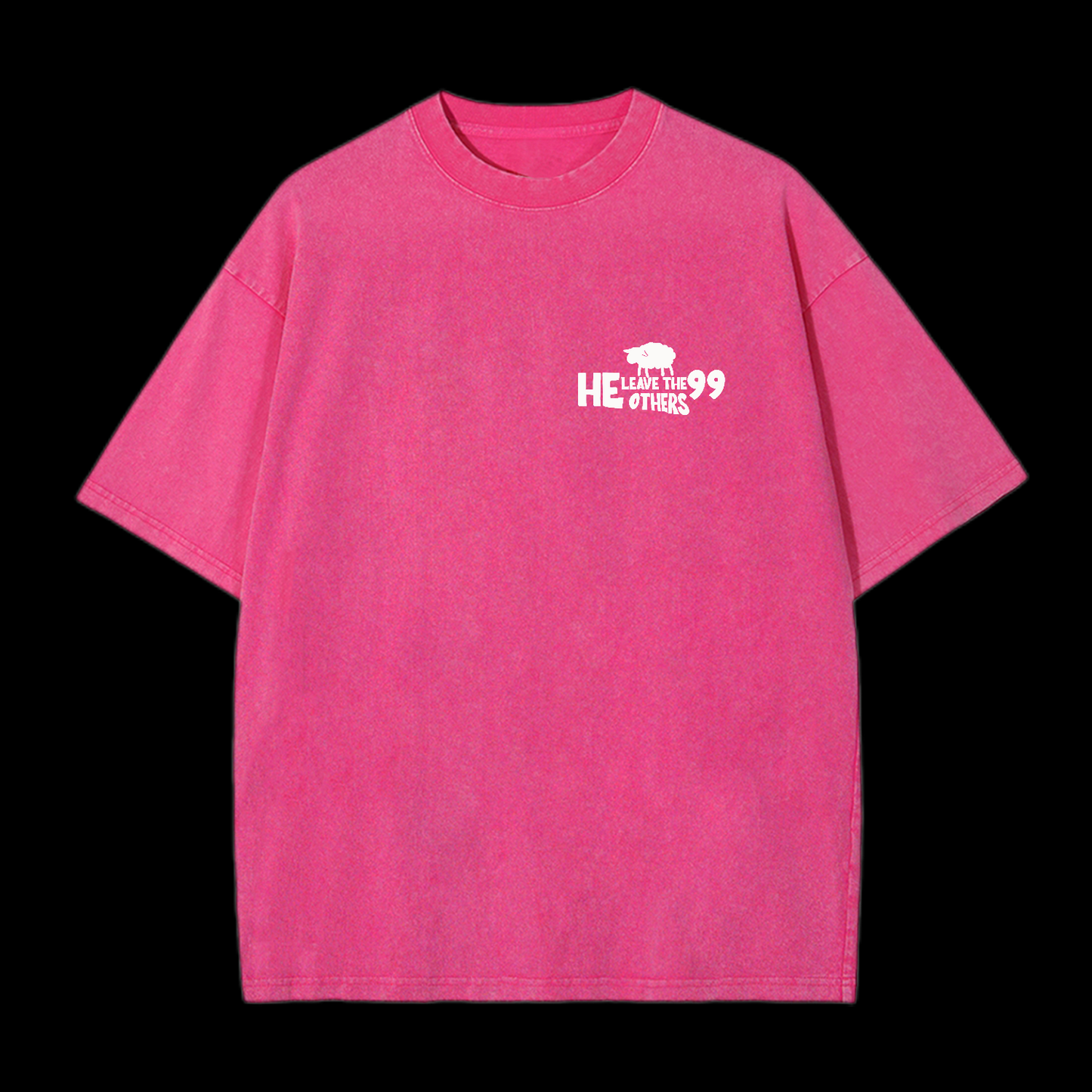 He Leave The 99 Others Washed T-Shirt