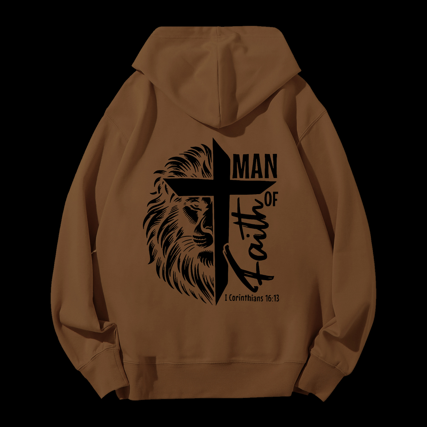 1 Corinthians 16:13 Drawstring Hoodie