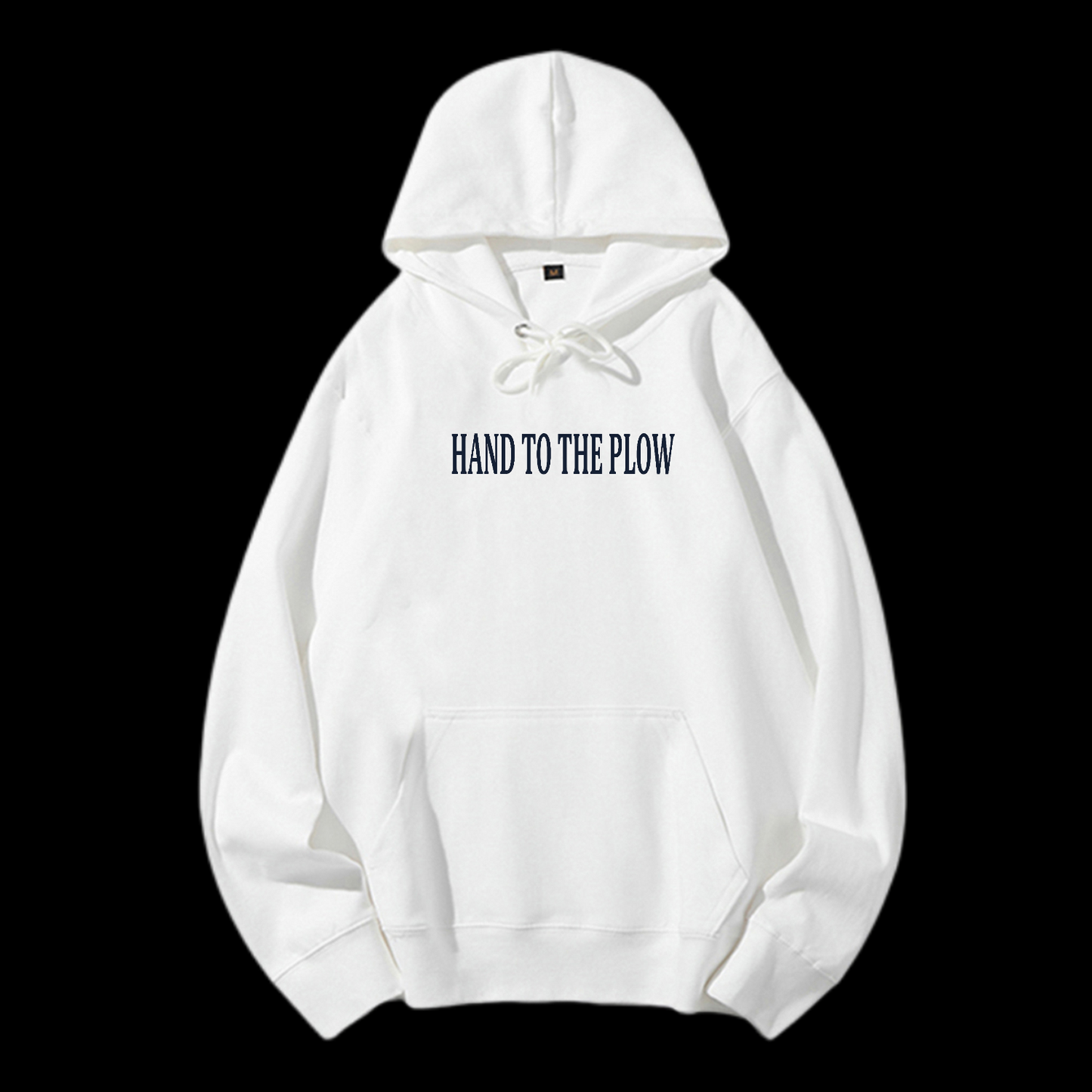 Hand To The Plow Drawstring Hoodie