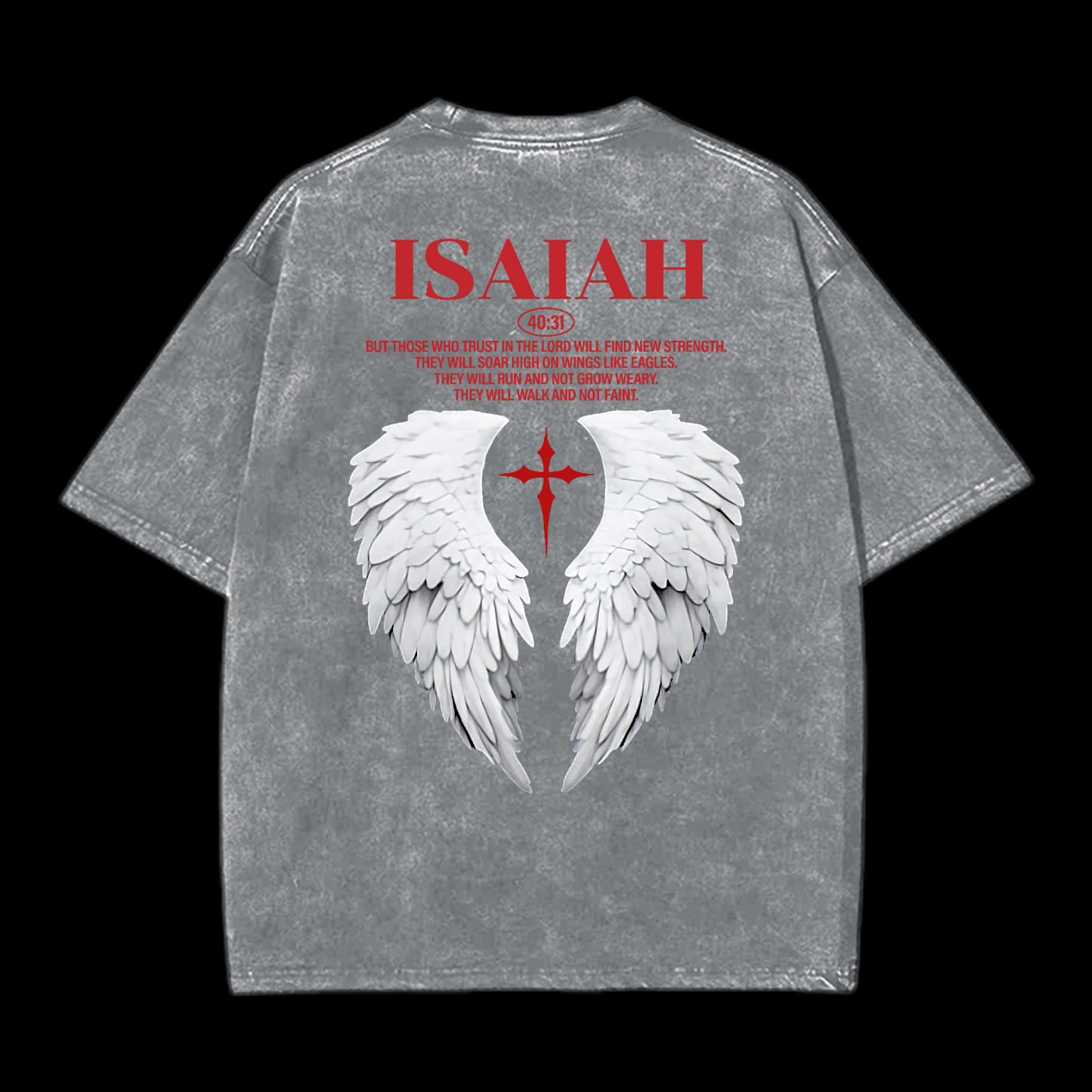 Wings Of God Washed T-Shirt